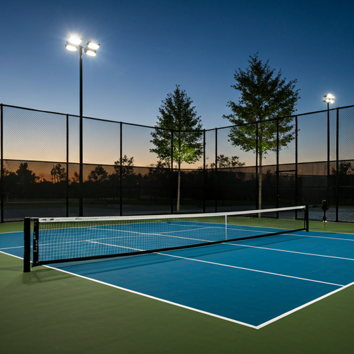 Pickleball hero court